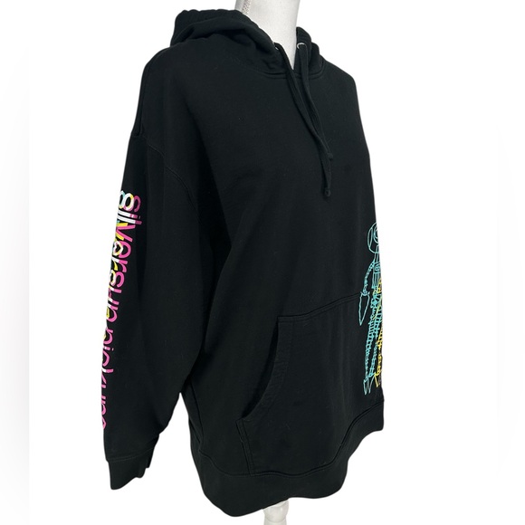 SILVERSUN PICKUPS / Black Tour Hoodie with Neon Print / XL - Picture 4 of 7